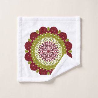 Elegantes Mandala-Handtuchdesign für Zuhause und S Badhandtuch Set