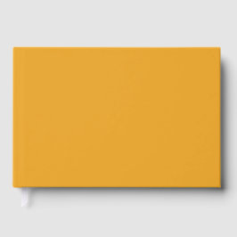 Elegantes Marigold Gästebuch in 9" x 6" Größe