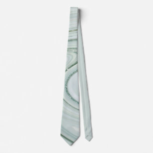 Elegantes Marmorglas Swirl Glitzer Muster Sparkle  Krawatte
