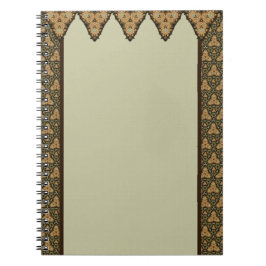 Elegantes marokkanisches Design Notizblock