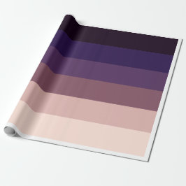 Elegantes Mauve Gradient Wrapping Paper Geschenkpapier