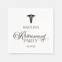 Elegantes medizinisches Caduceus Renten Party