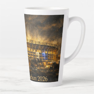 Elegantes Mexico-Stadion bei der Weltmeisterschaft Milchtasse