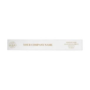 Elegantes, minimales Logo für das White-Gold-Gesch