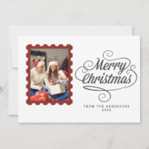 Elegantes minimales Weihnachten | Modernes Familie