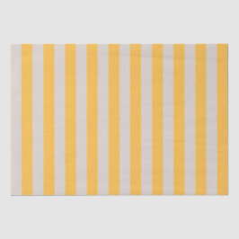 Elegantes, Minimalistisch-gelbes Muster Seidenpapier