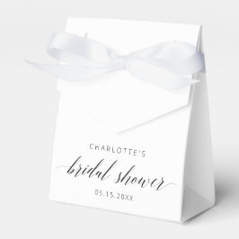 Elegantes Minimalistisches Brautparty Geschenkschachtel