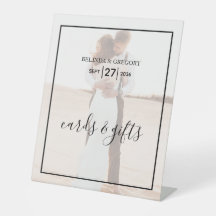 Elegantes Minimalistisches Foto Hochzeitskarten un