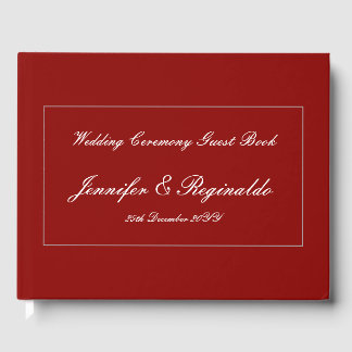 Elegantes, Minimalistisches Gästebuch