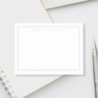 Elegantes minimalistisches Lavendel-Monogramm