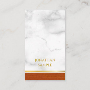 Elegantes Minimalistisches modernes Template Top L Visitenkarte