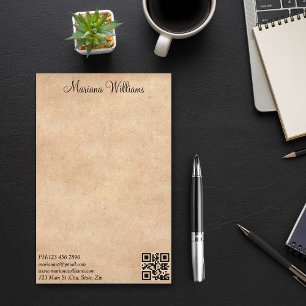 Elegantes minimalistisches QL-Geschäft Briefpapier