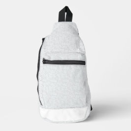 Elegantes minimalistisches Schulmuster Crossbody Bag