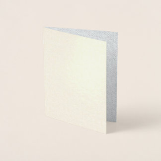 Elegantes minimalistisches Schulmuster Folienkarte