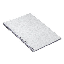 Elegantes minimalistisches Schulmuster Notizblock