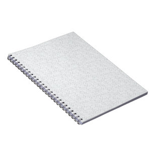 Elegantes minimalistisches Schulmuster Notizblock