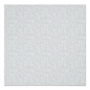 Elegantes minimalistisches Schulmuster Poster