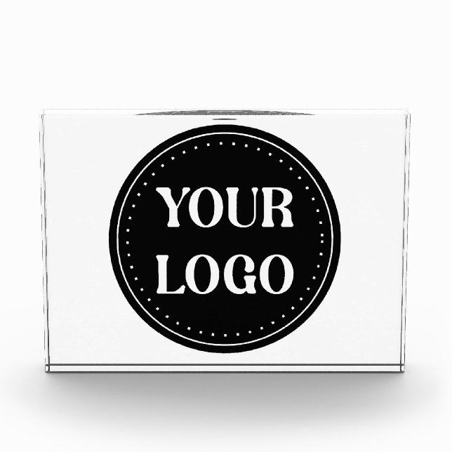 Elegantes, Minimalistisches und schlankes schwarze Fotoblock (Vorderseite)