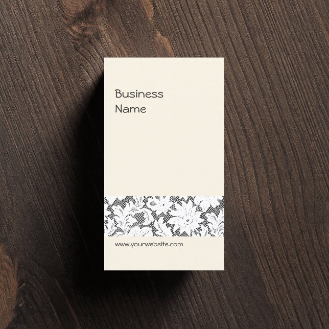 Elegantes Modell der Lace Business Card Visitenkarte (Von Creator hochgeladen)