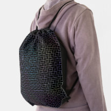 Elegantes modernes Abstraktes Basketmuster |