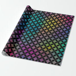 Elegantes modernes, Abstraktes Diamantenmuster Geschenkpapier