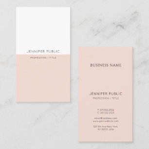 Elegantes, modernes Berufliches Template Visitenkarte