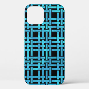 Elegantes, modernes, blaues Korbmuster Case-Mate iPhone Hülle