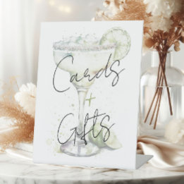 Elegantes modernes Brautparty Sockelschild