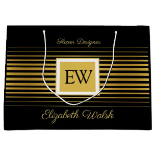 Elegantes modernes Design Minimalistisch verbliche Große Geschenktüte