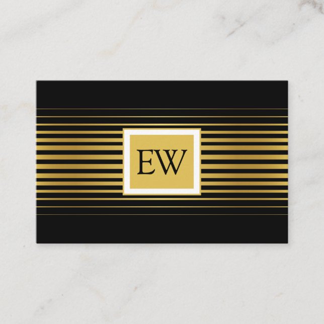Elegantes modernes Design Minimalistisch verbliche Visitenkarte (Vorderseite)
