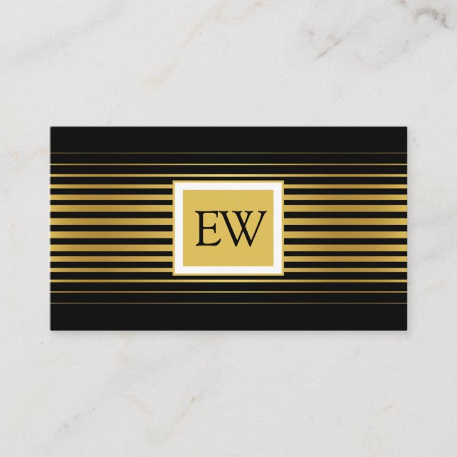 Elegantes modernes Design Minimalistisch verbliche Visitenkarte (Vorderseite)