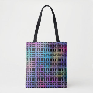Elegantes, modernes, farbenfrohes Muster Tasche