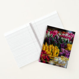 Elegantes, modernes, florales Gold Notizbuch
