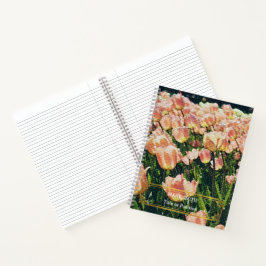 Elegantes, modernes, florales Gold Notizbuch