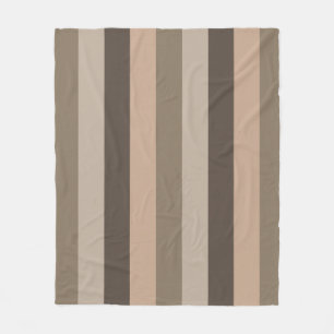 Elegantes, modernes geometrisches Linienmuster Fleecedecke