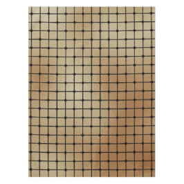 Elegantes, modernes Gold Squares Tiles-Muster | Tischdecke