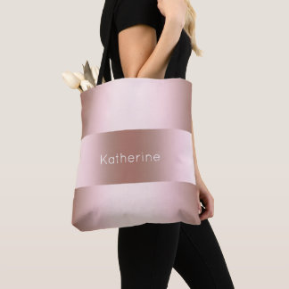 Elegantes, modernes Goldmuster der Küken-Rose Tasche