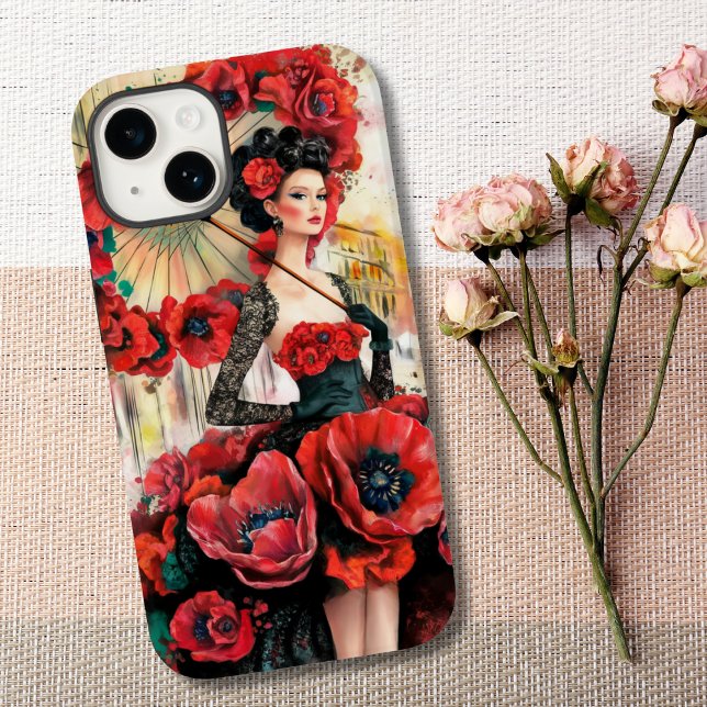 Elegantes, modernes Kleid für Frauen und Pfeffer Case-Mate iPhone 14 Hülle (Von Creator hochgeladen)