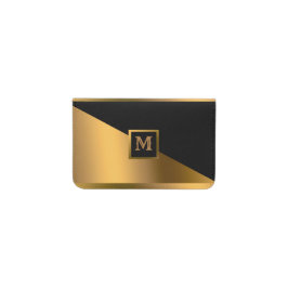 Elegantes, modernes Marmorschwarz Gold