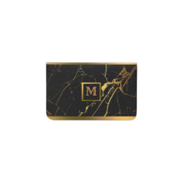 Elegantes, modernes Marmorschwarz Gold