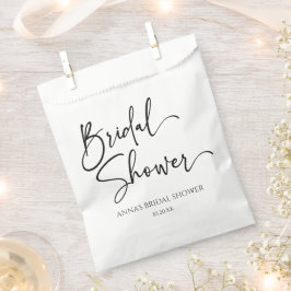 Elegantes modernes Minimalistisches Brautparty Geschenktütchen