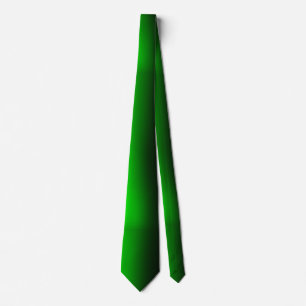 Elegantes, modernes Minimalistisches Grünes Schwar Krawatte