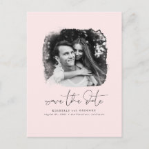 Elegantes modernes Minimalistisches Save the Date 