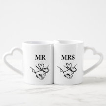 Elegantes modernes MR & MRS