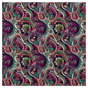 Elegantes modernes Paisley-Muster Stoff