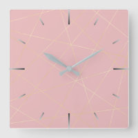 Elegantes modernes, rosa goldfarbenes Muster