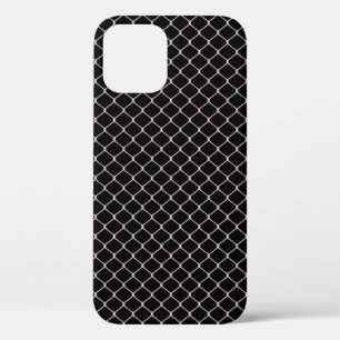 Elegantes modernes rosa Zaun-Kettenmuster   Case-Mate iPhone Hülle