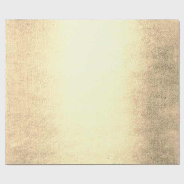 Elegantes modernes stilvolles Gold  Geschenkpapier (Flach)