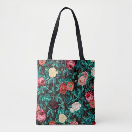 Elegantes modernes Vintages Blumenmuster Tasche