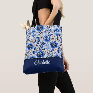 Elegantes modernes Wildblumen-Geschenk für Brautju Tasche